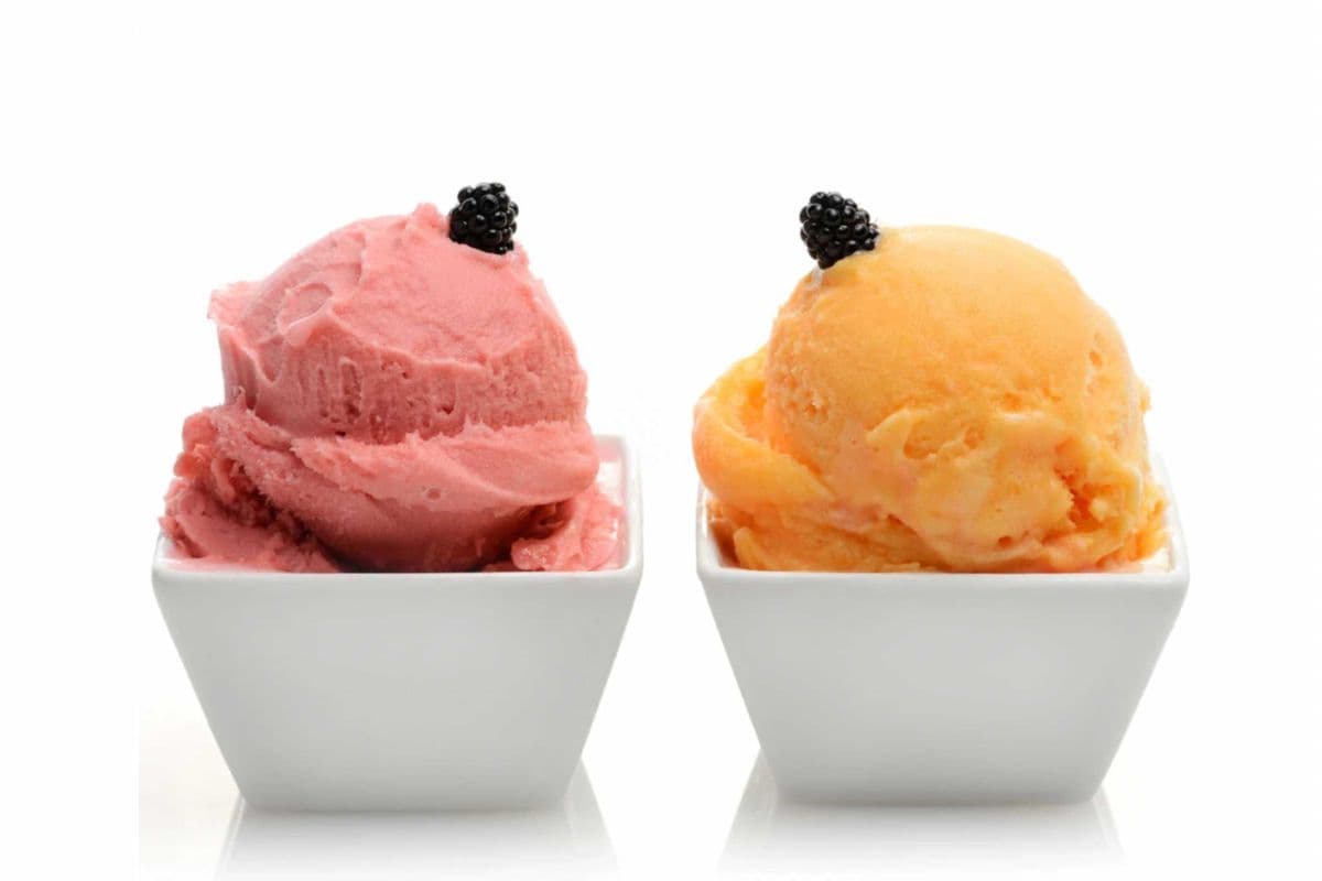 Boules de sorbet