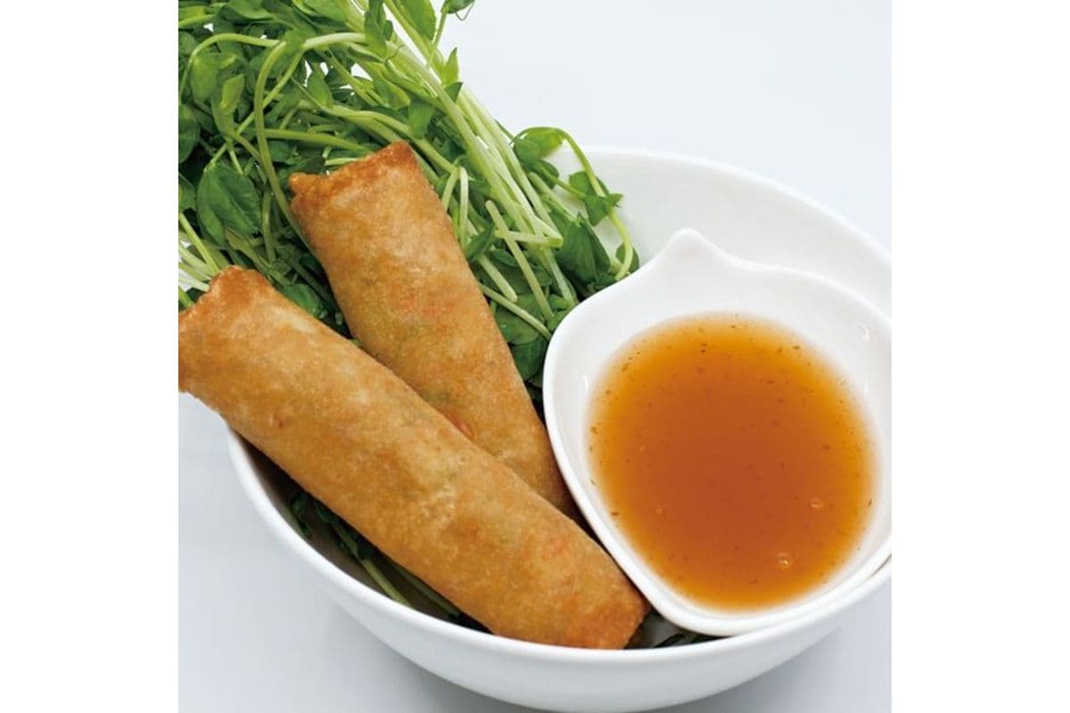 1. Deep-Fried Spring Rolls (2 pcs)
