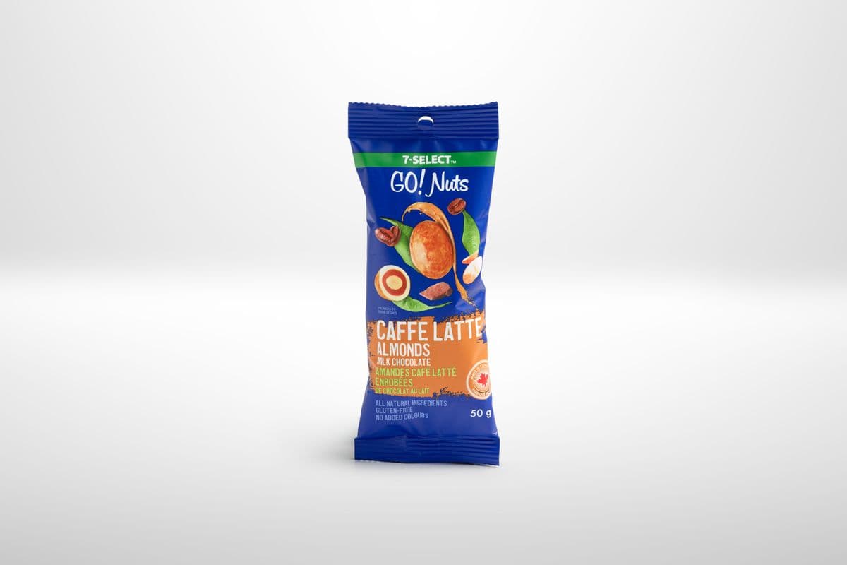7-Select GO!NUTS Café Latte Milk Chocolate (50 g)