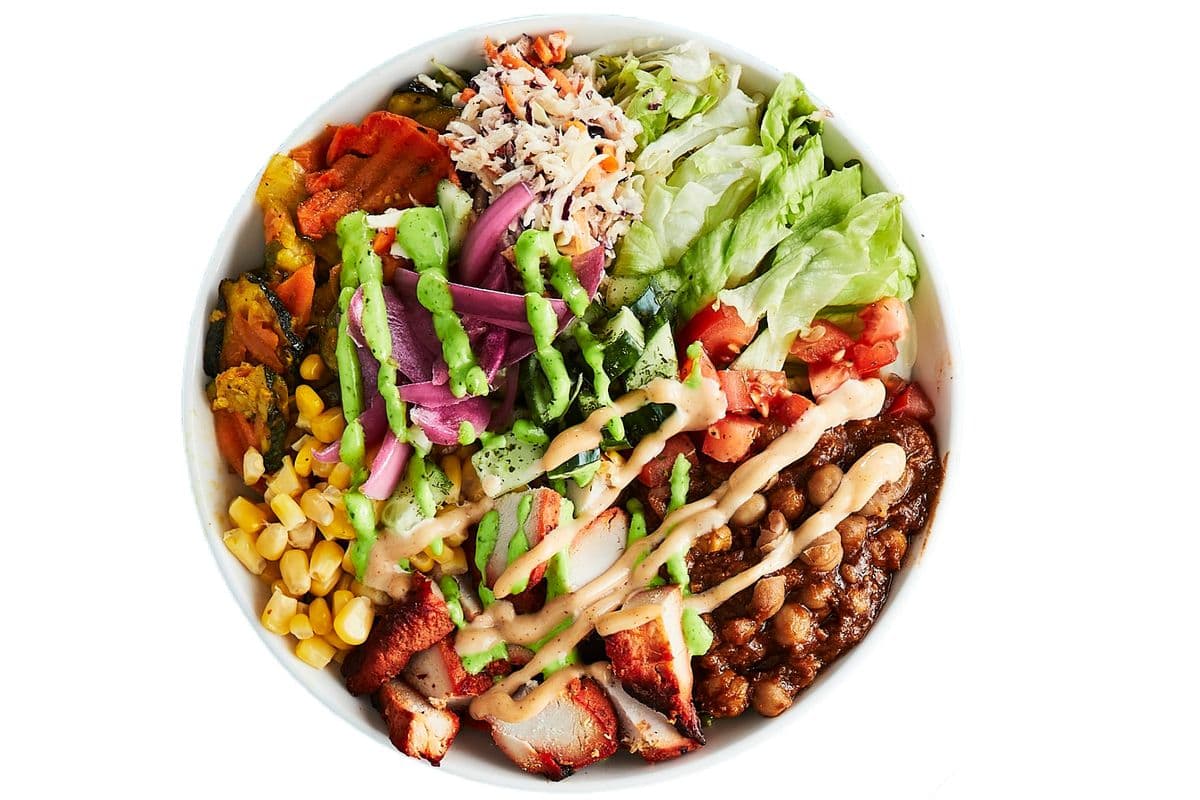 Bol Channa et Poulet / Chicken and Chickpea Bowl