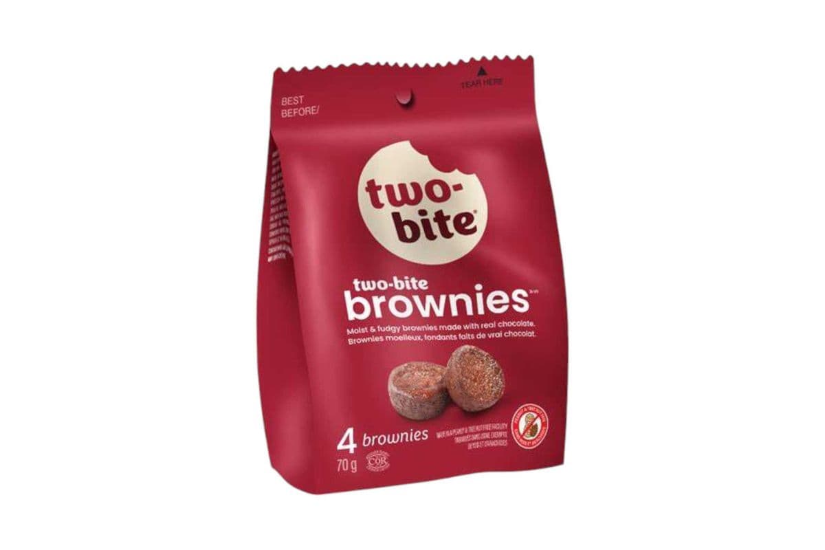 Two Bite Brownies (70gm) (310 Cal)