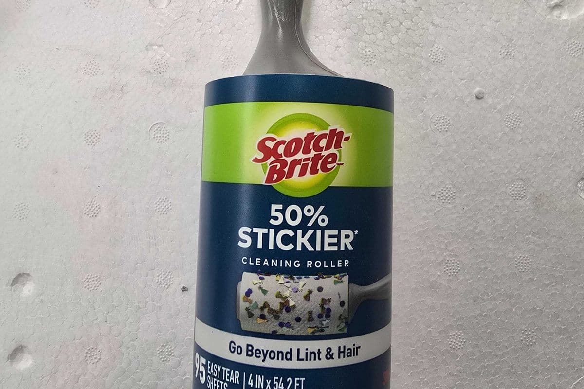 Scotch brite sticker cleaning roller