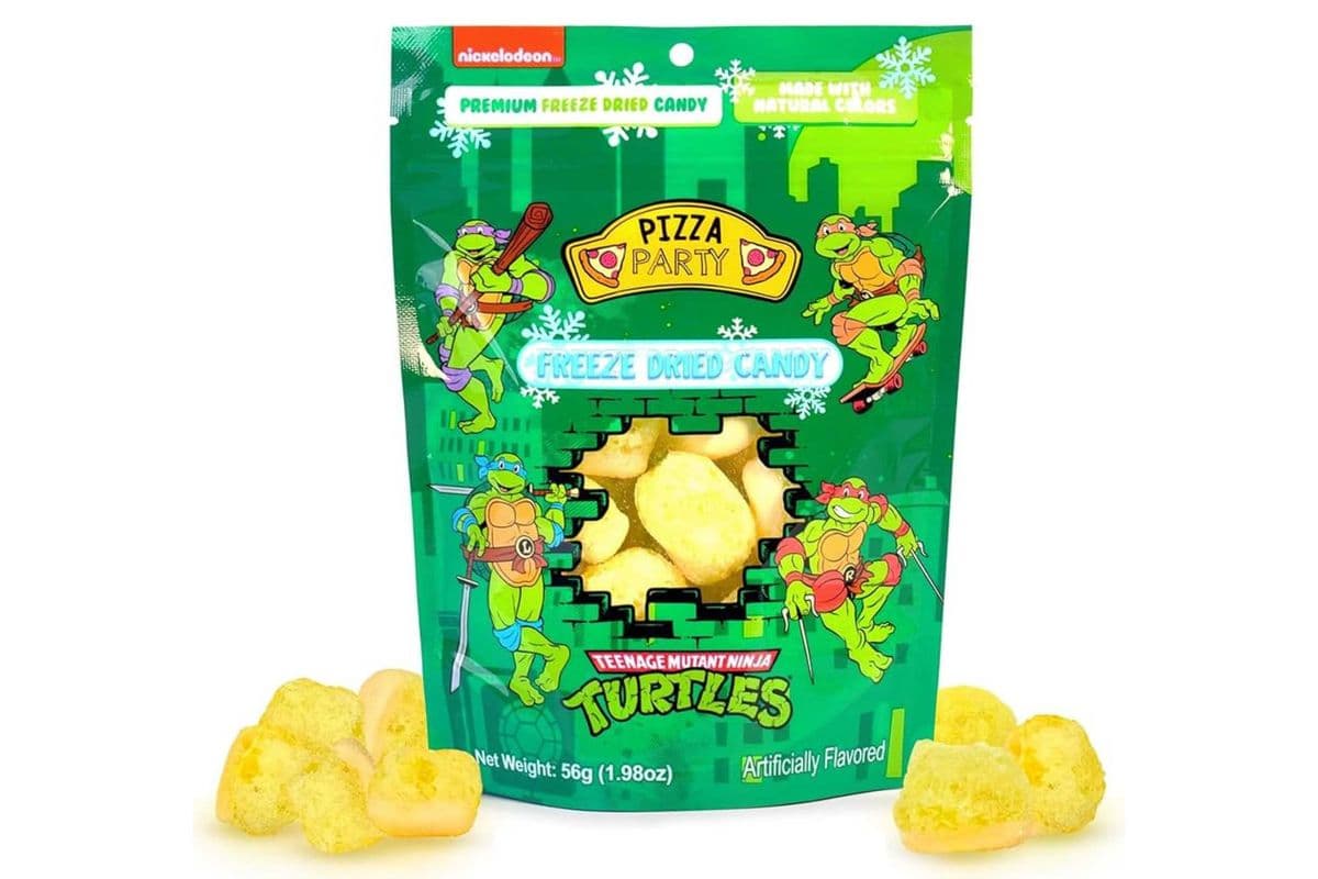 Pizza Party TMNT Freeze Dried Candy