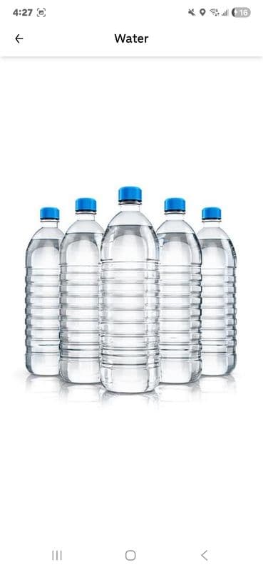 Bottle of water
