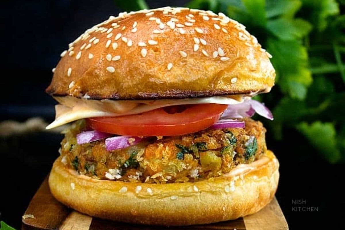 Aloo Tikki Burger