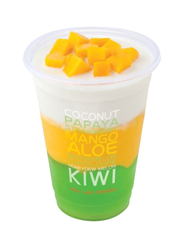 A2. Mango and Coconut with Aloe Jelly