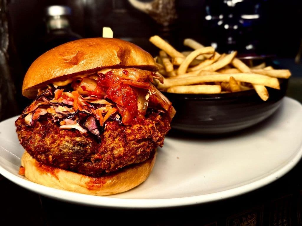 The K.F.C. (Korean Fried Chicken) Sandwich