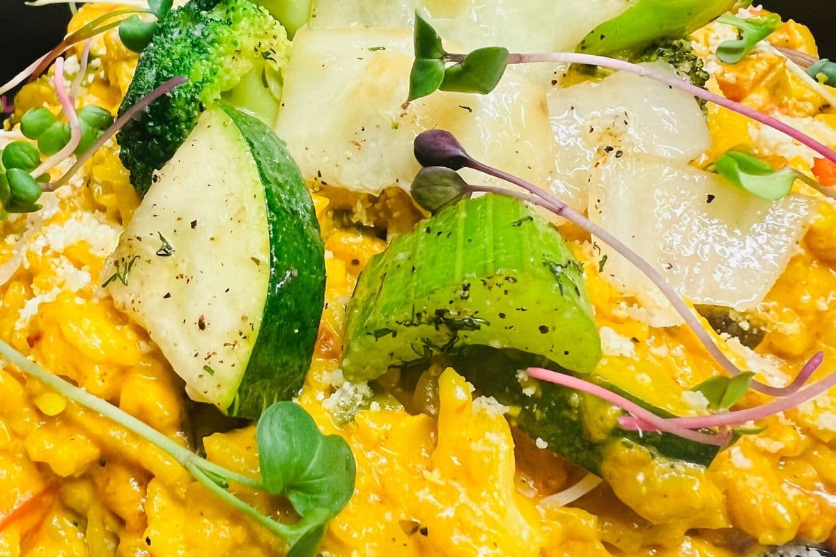 Curry Chicken Risotto