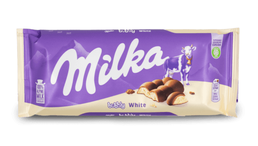 Milka - Bubbly  White (100 g)