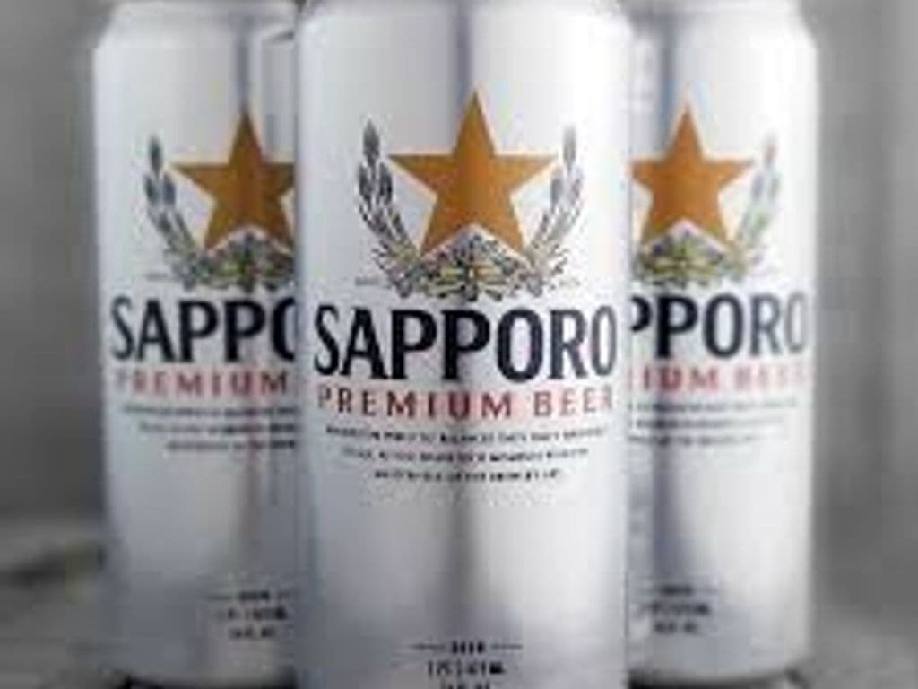 Sapporo 4 pack cans