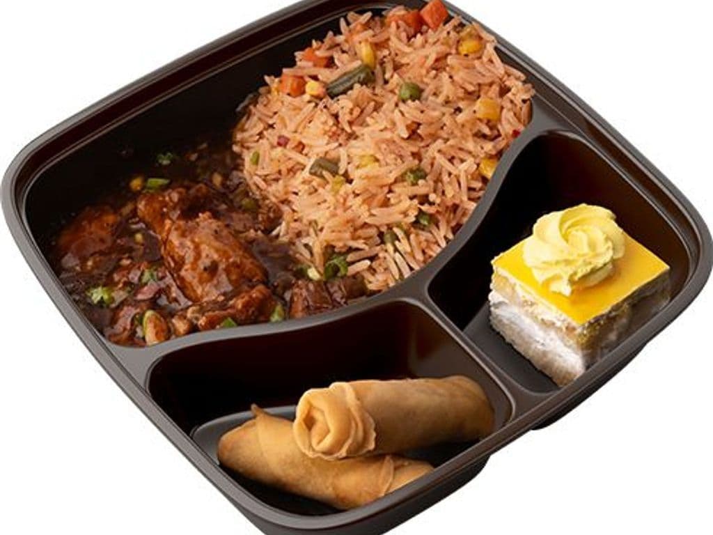 Combo #8 Veg Fried Rice with Manchurian