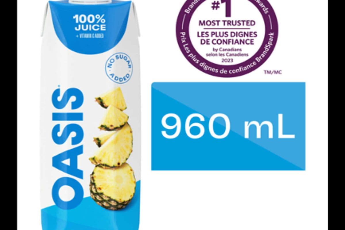 OASIS PINEAPPLE JUICE (960 ML)