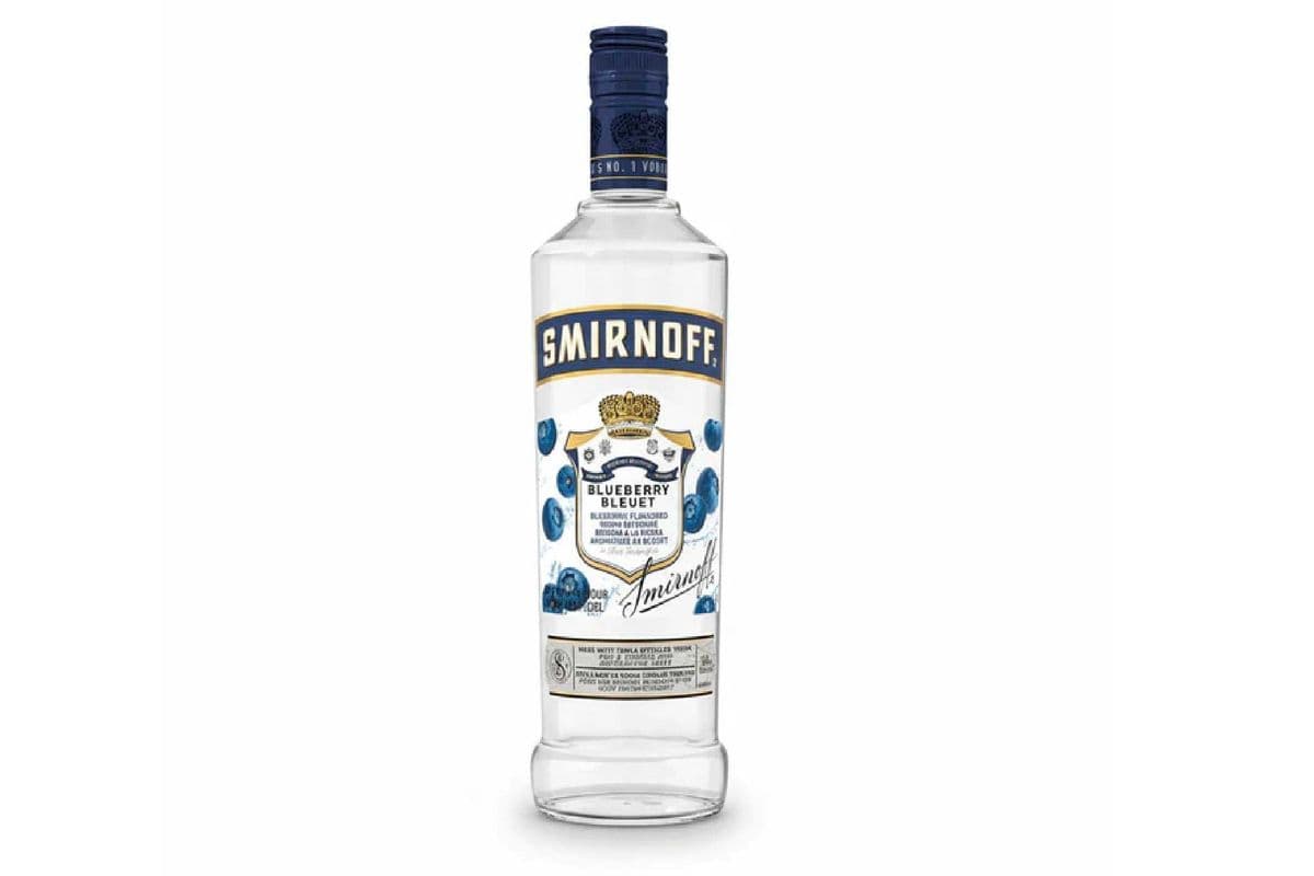 Smirnoff Blueberry Vodka 750ML (1 x 750 ML)