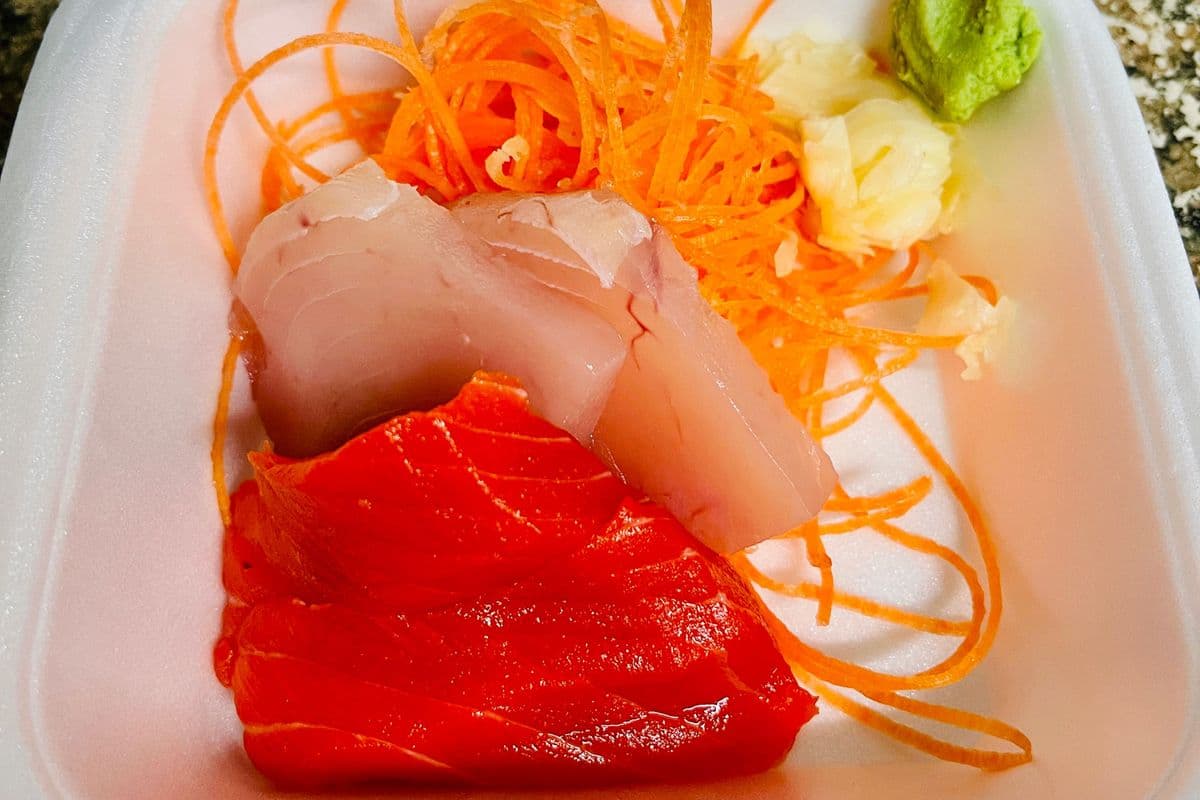 Tuna and Salmon Sashimi