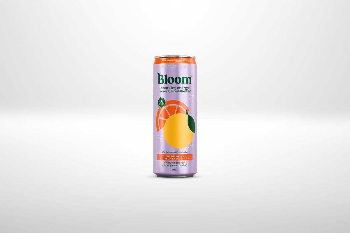 Bloom Sparkling Energy Juicy Orange (355 ml)