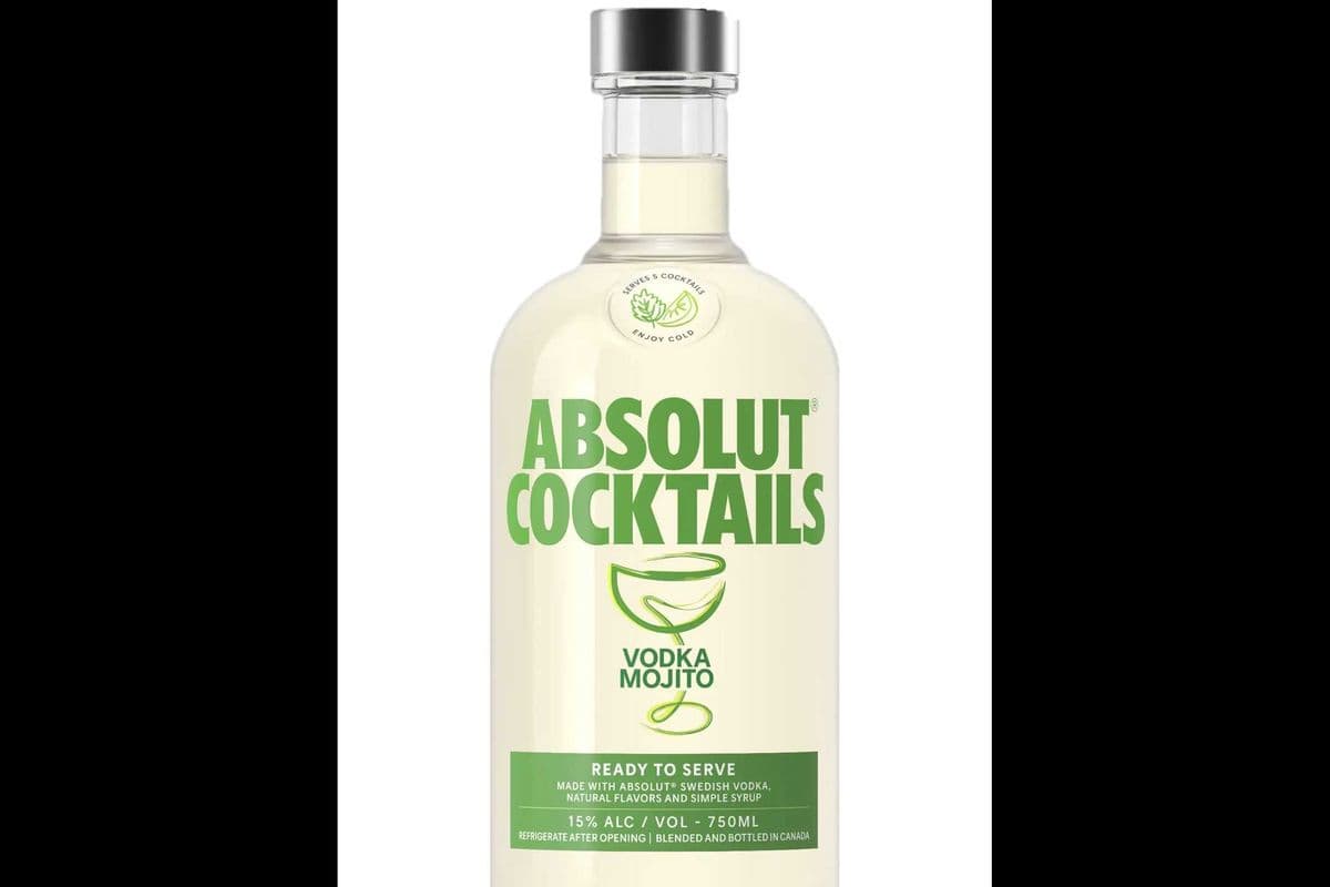 ABSOLUT COCKTAILS VODKA MOJITO (1 x 750ML)