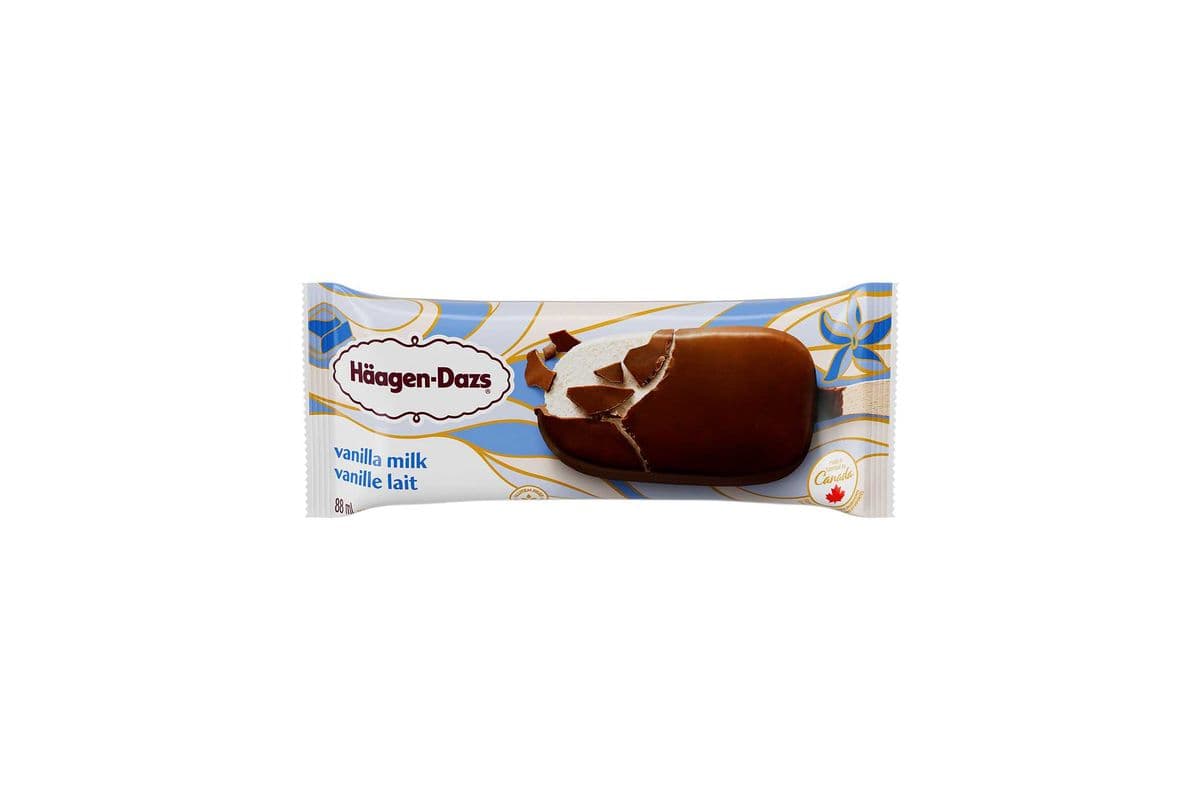 Haagen Dazs Vanilla Milk Chocolate 88ml