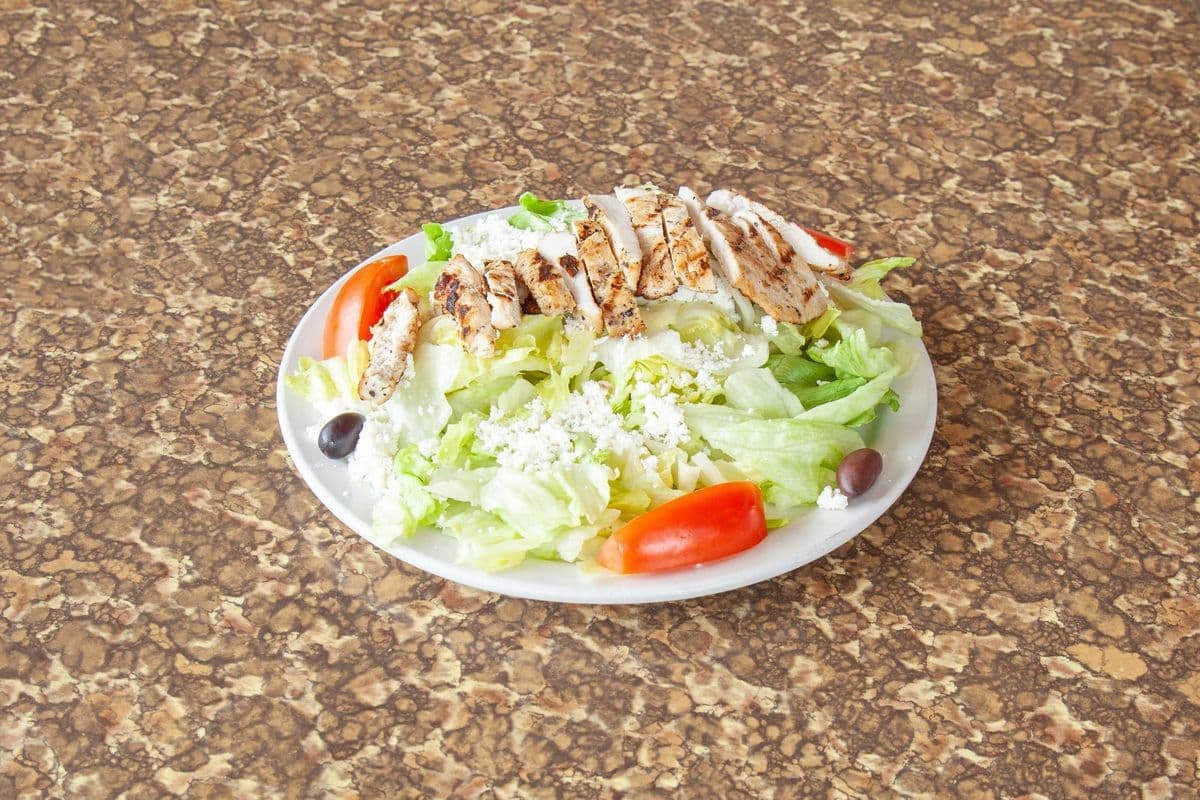 Greek Salad with Grilled Chicken