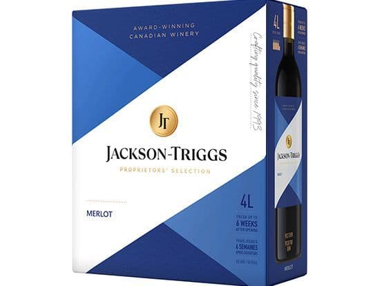 Jackson Triggs Prop Merlot, 4L red wine (12.5% ABV)