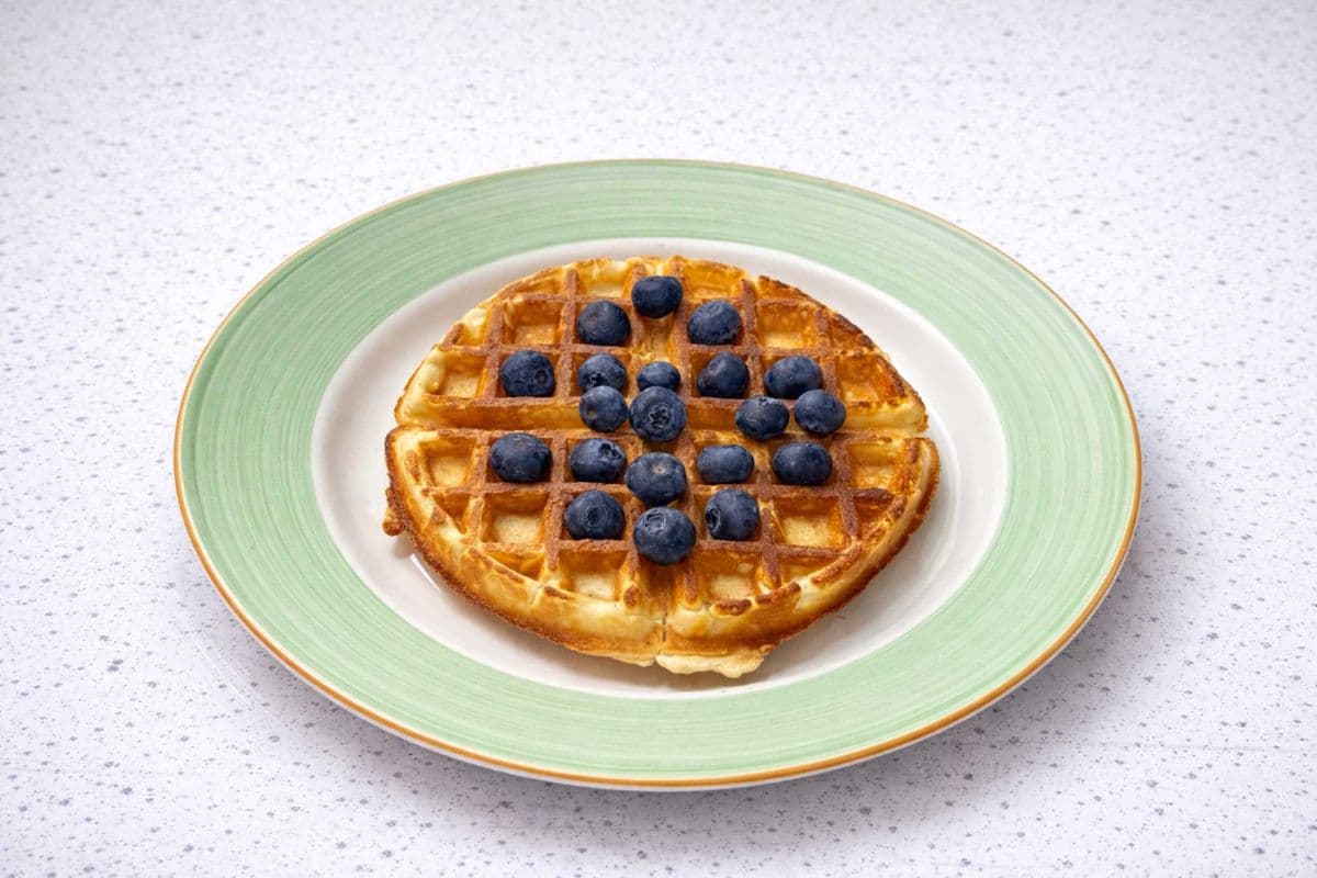 SIDE BLUEBERRY WAFFLE