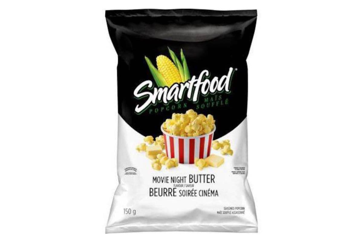 Popcorn Smartfood - Saveur de Beurre / Butter Flavour (150 g)