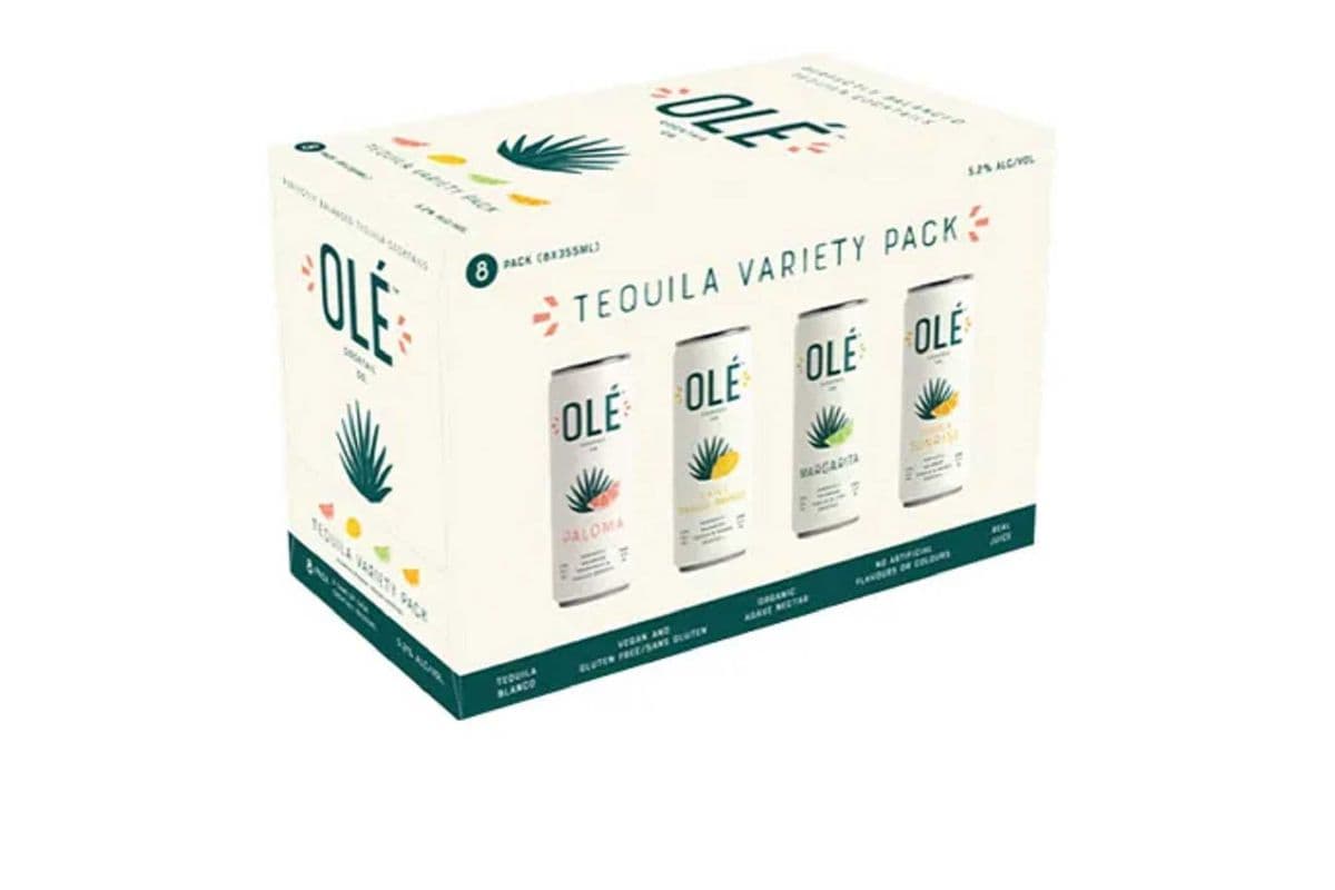 OLE TEQUILA VARIETY (8 PACK) (8 x 355ML CAN)
