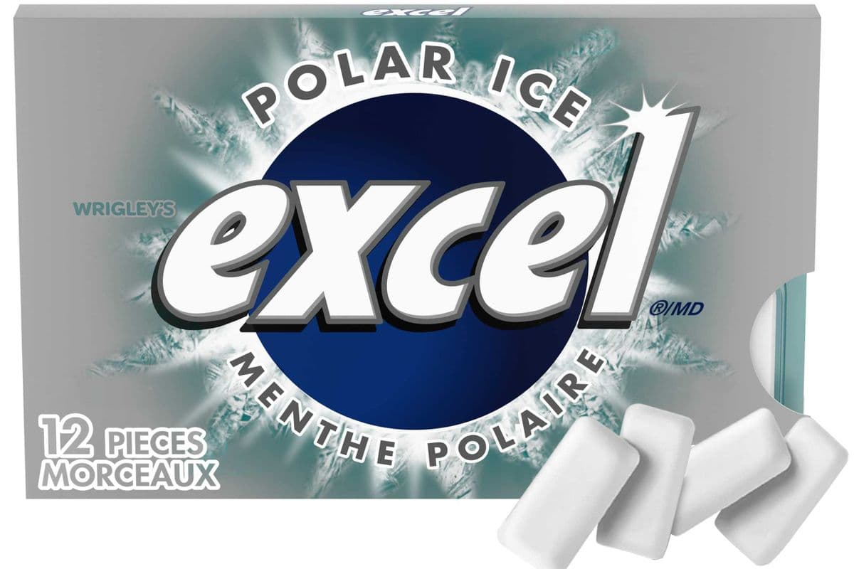 Excel Gum - Polar Ice - 12 Pieces