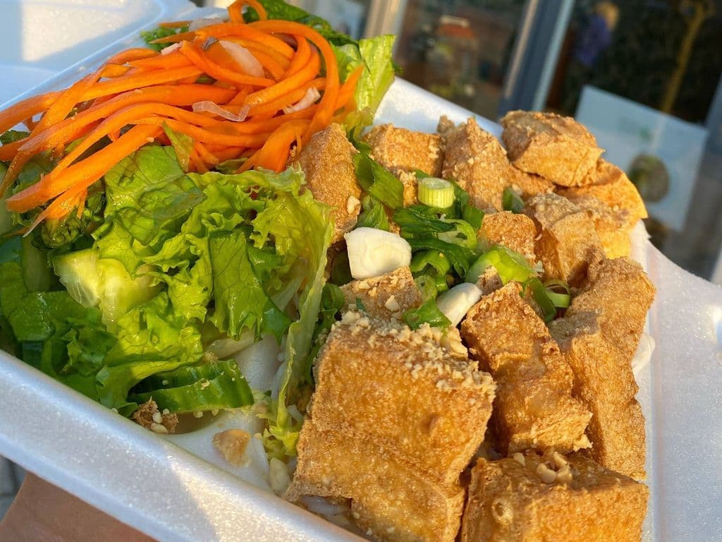 Tofu Vermicelli (Bún Đậu Phụ)