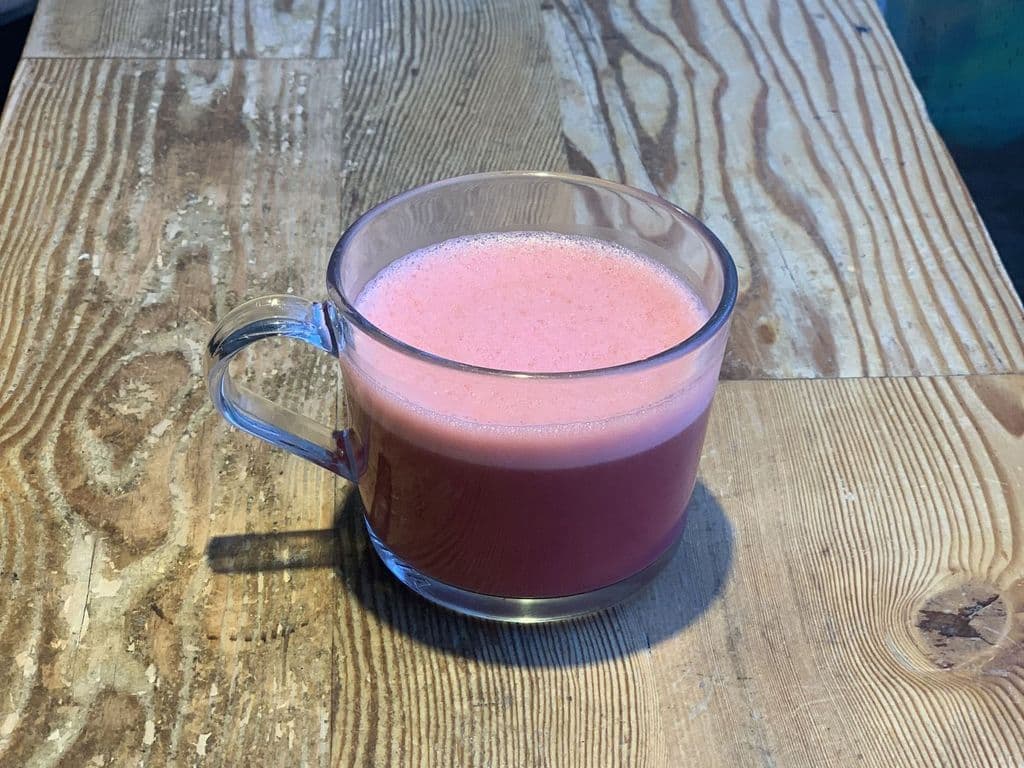 Beet Root Latte