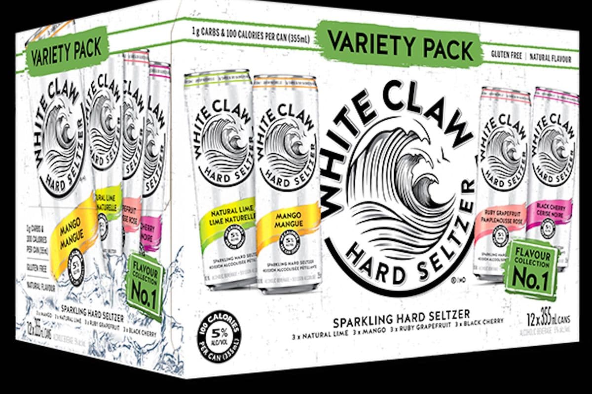 WHITE CLAW VARIETY 12 PACK NO1 (12 x 355ML)