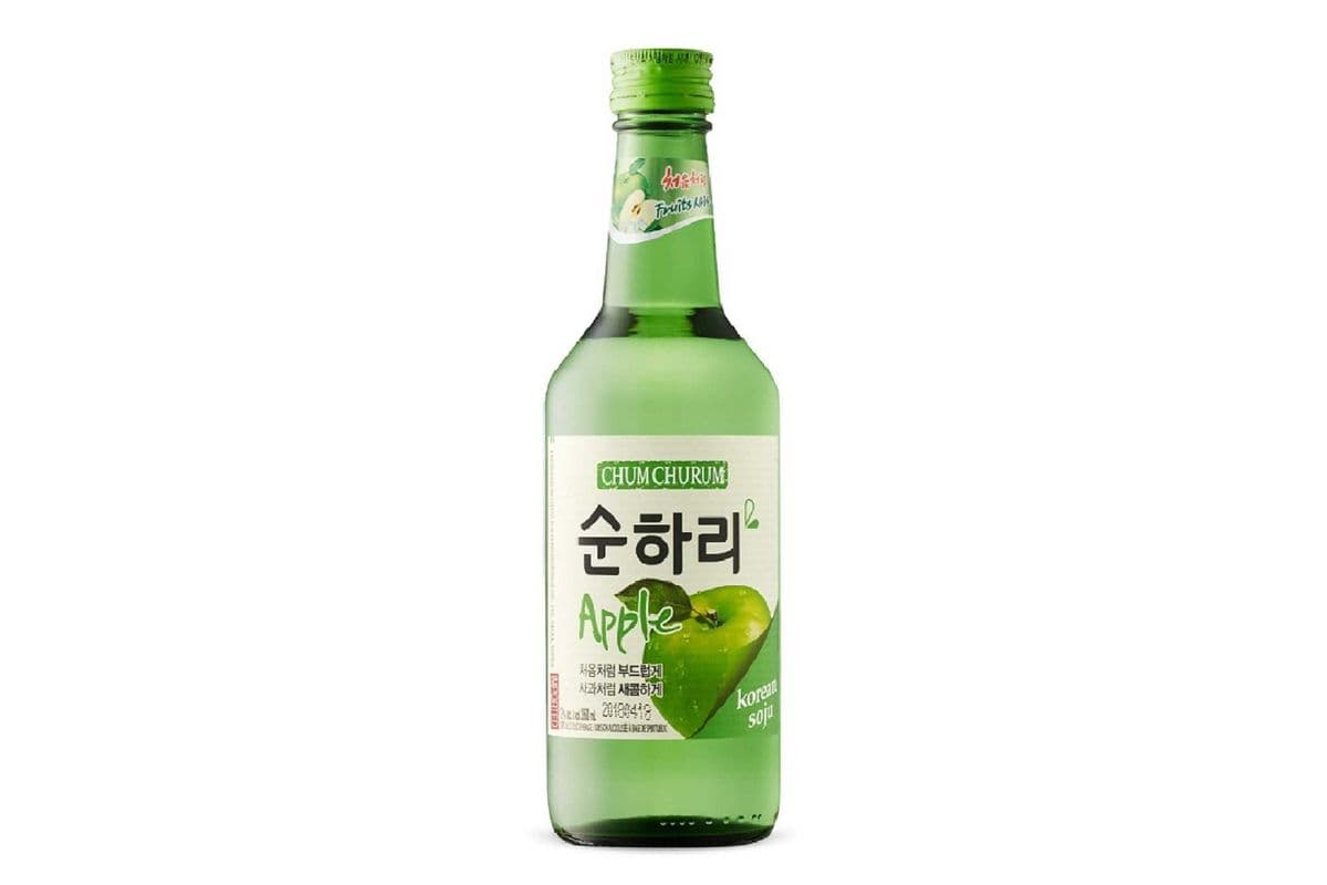 Chum Churum Soju Apple (360 ml Bottle) (1 x 360 ml)