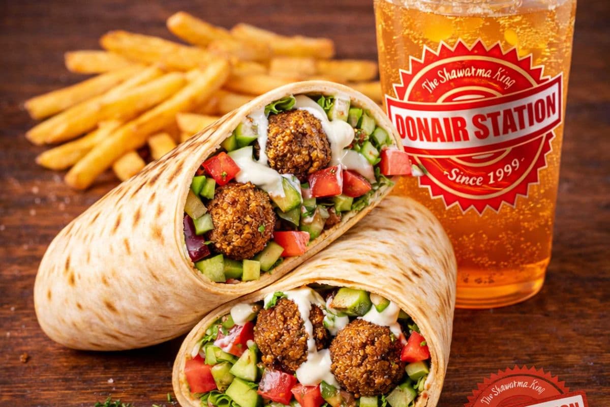 Jumbo Falafel wrap Combo