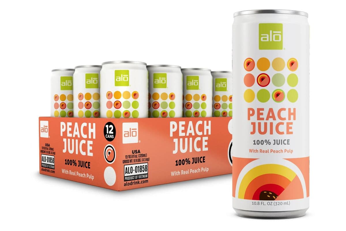 Alo Peach Can (320 ml)