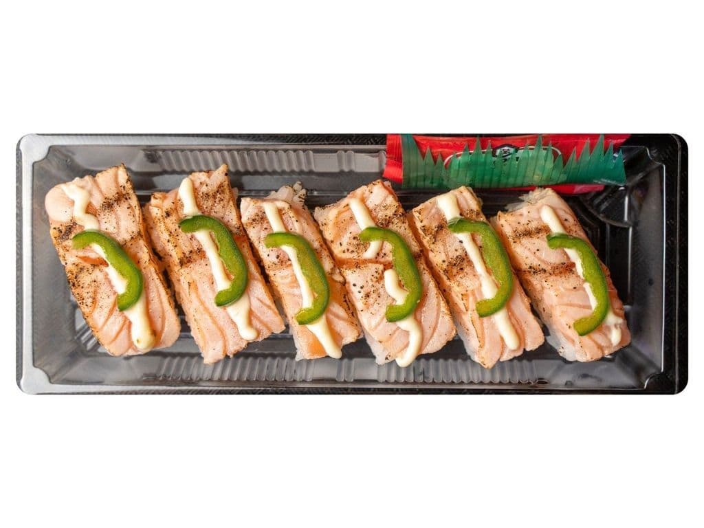 Seared Salmon Oshi