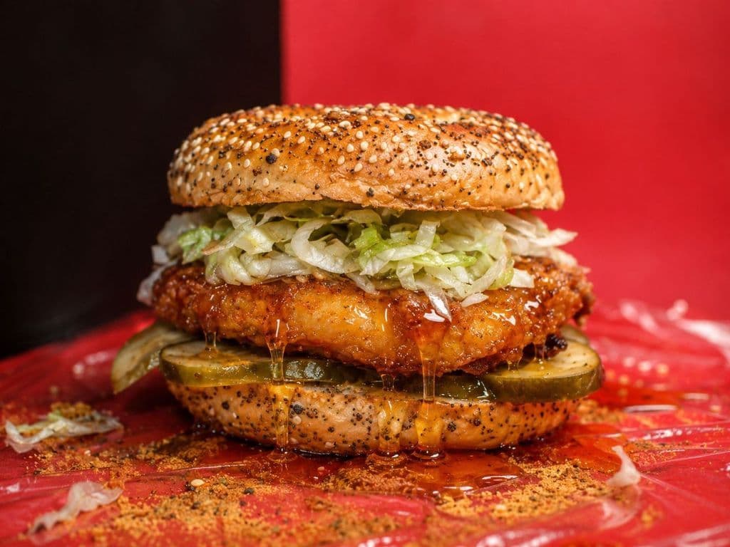 Nashville Hot Honey Sandwich Combo