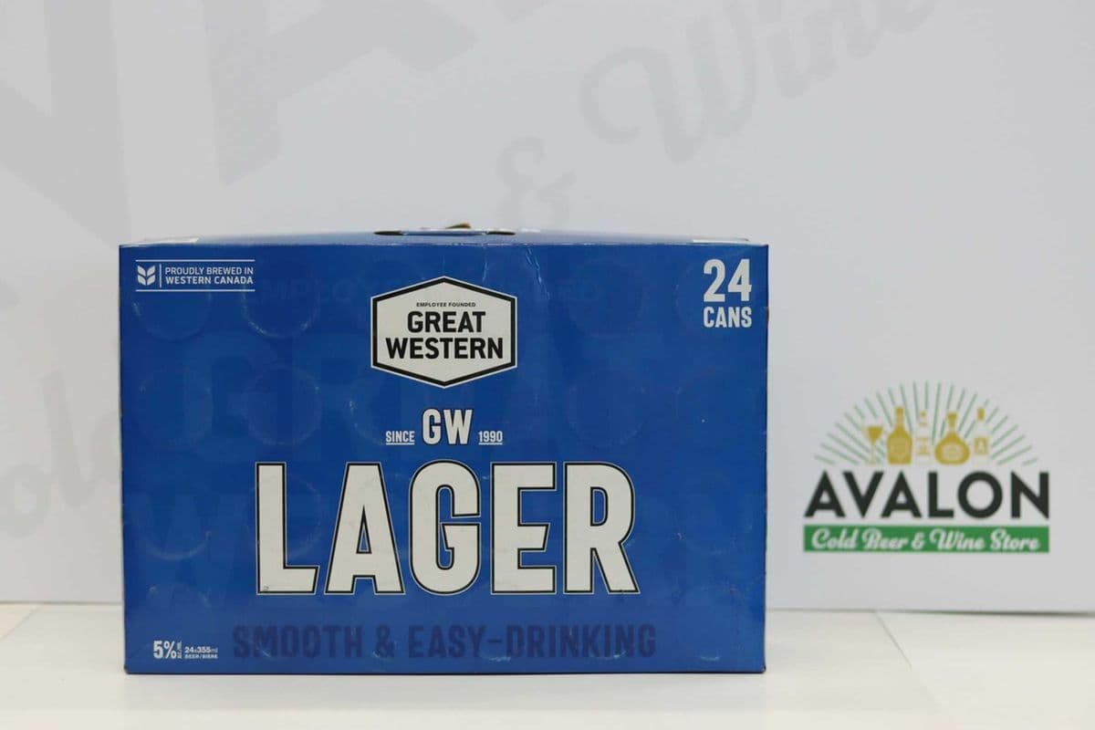 Great Western Lager 24pk Can (24 x 355ml)