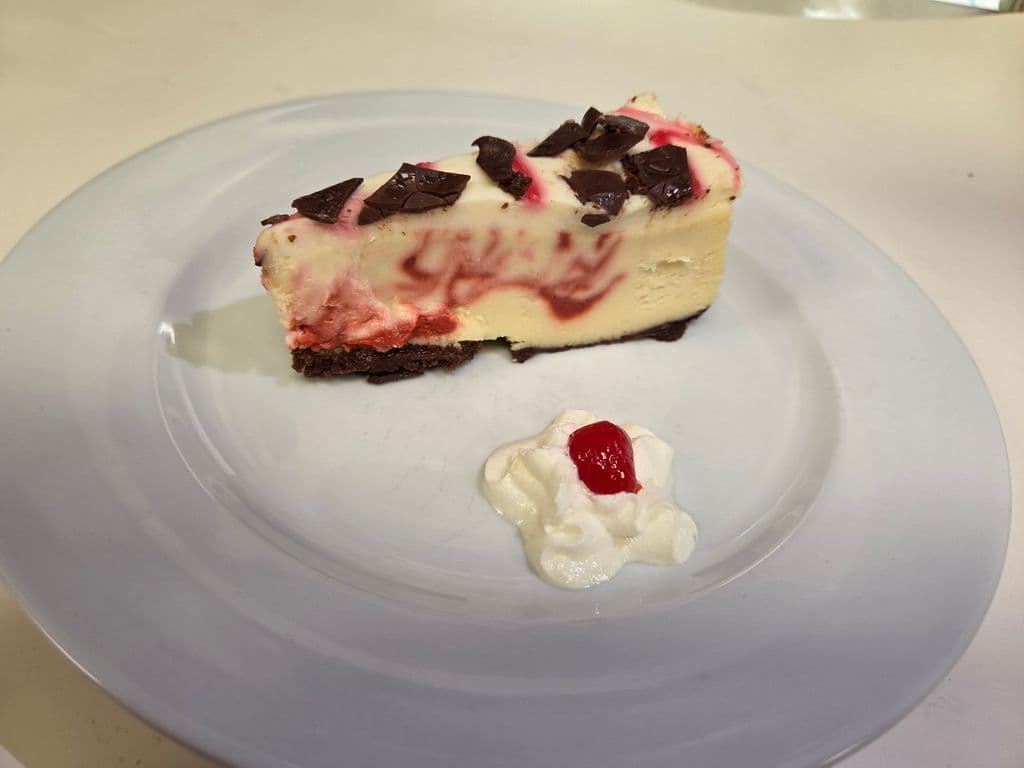 Strawberry Champagne Cheesecake Gluten Free
