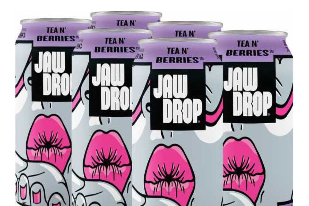 JAW DROP TEA BERRIES 6*355ML (1 x 355ML)