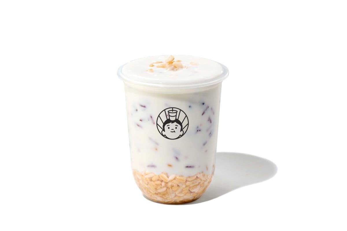 Rice Yogurt with Oats 吃燕麦酸奶