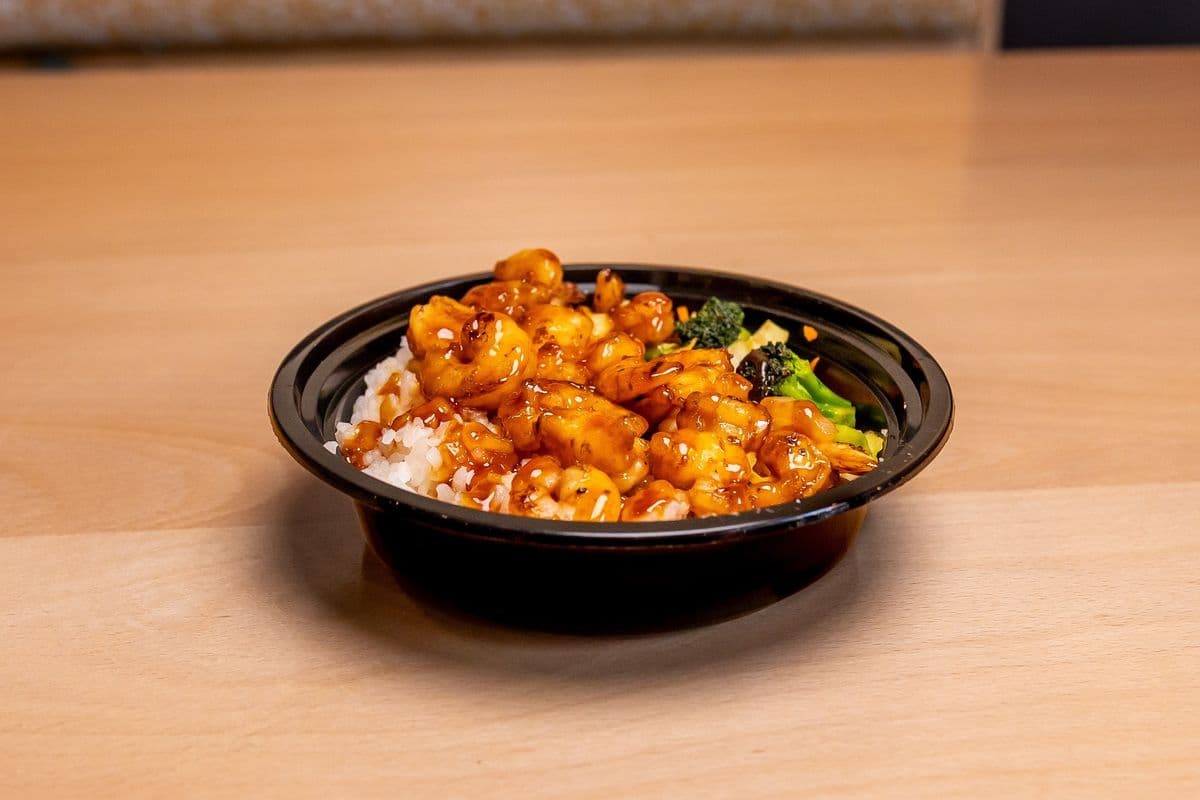 Teriyaki Shrimp Bowl