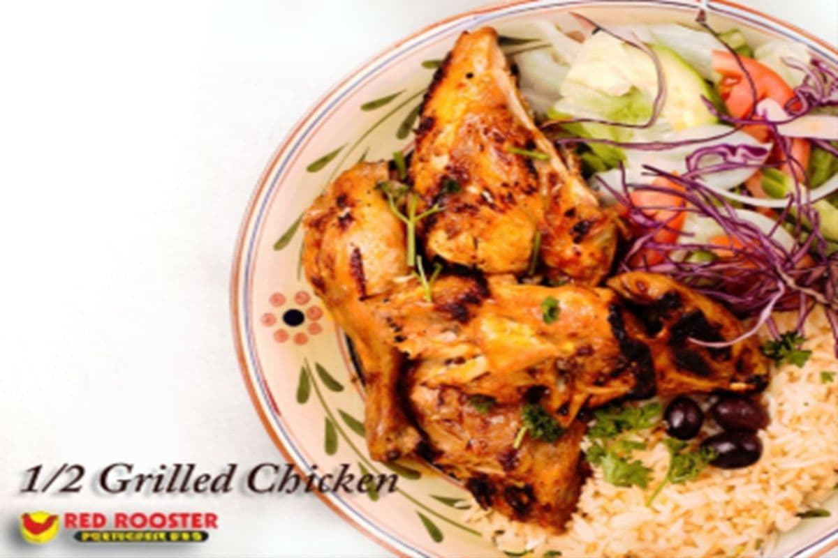 Half Grilled Chicken Combo