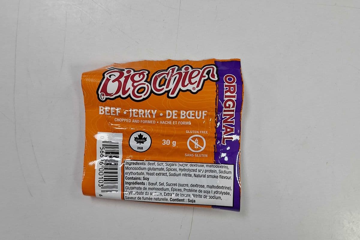 Big Chief Beef Jerky Original (30 g) - $ 3.69
