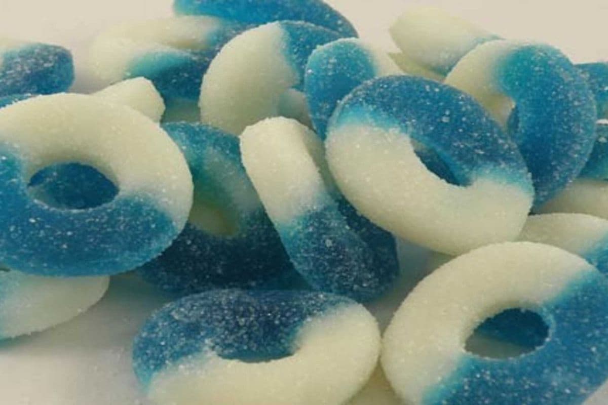 (Candy)Blue Raspberry Rings