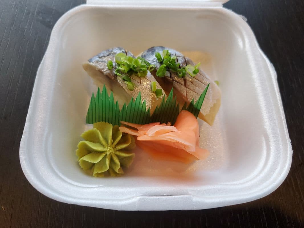 156. Saba Sashimi (3 pcs)