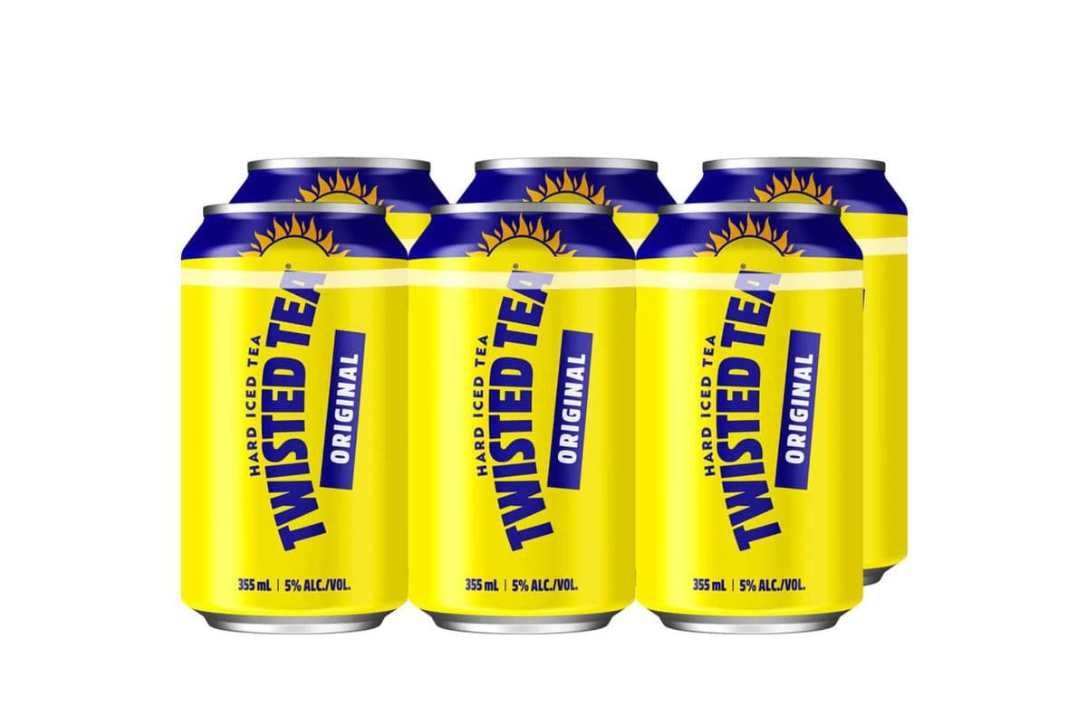 Twisted Tea Original Iced Tea (6 Packs) (6 x 355ML)