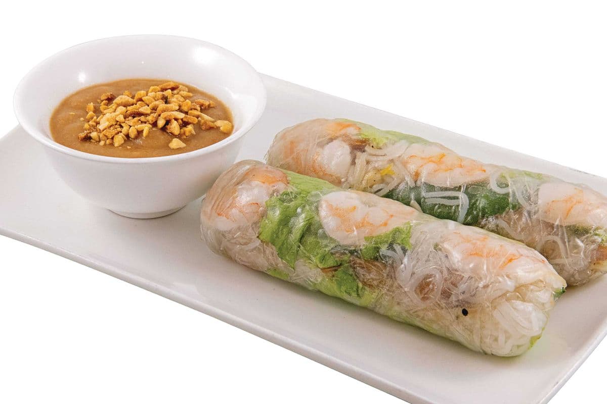E3 (2MCX)Rouleaux printemps (crevette et poulet) / Spring Roll (Shrimps and Chicken)(2pcs)
