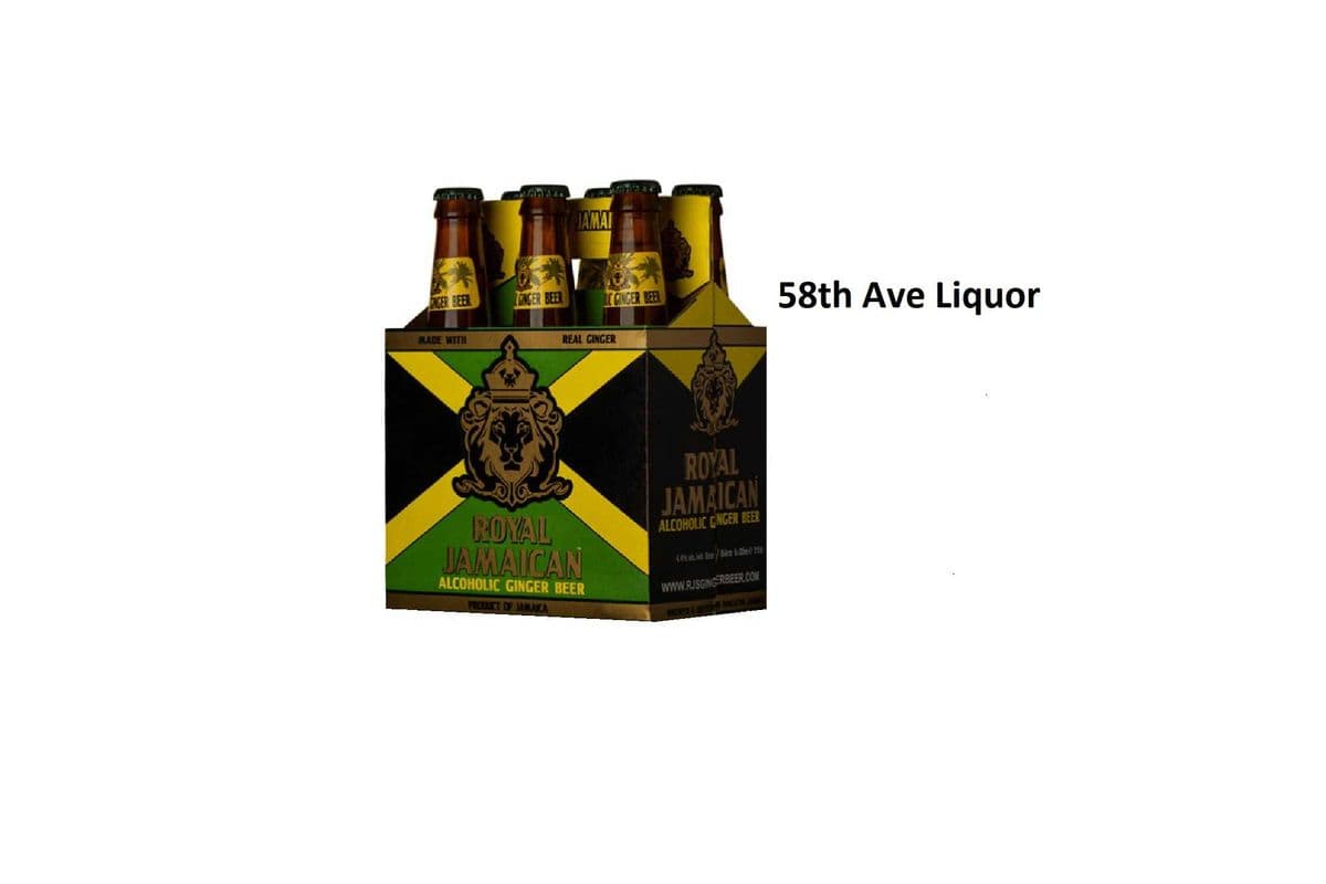 ROYAL JAMAICAN GINGER BEER 6 BOTTLES (1 x 6x355ML)