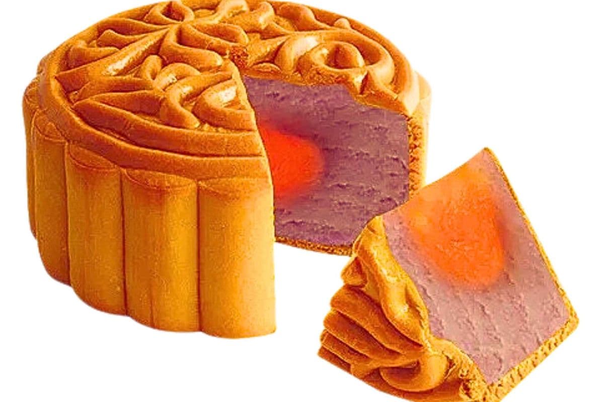 Ube Taro Mooncake / Khoai Môn 🥮