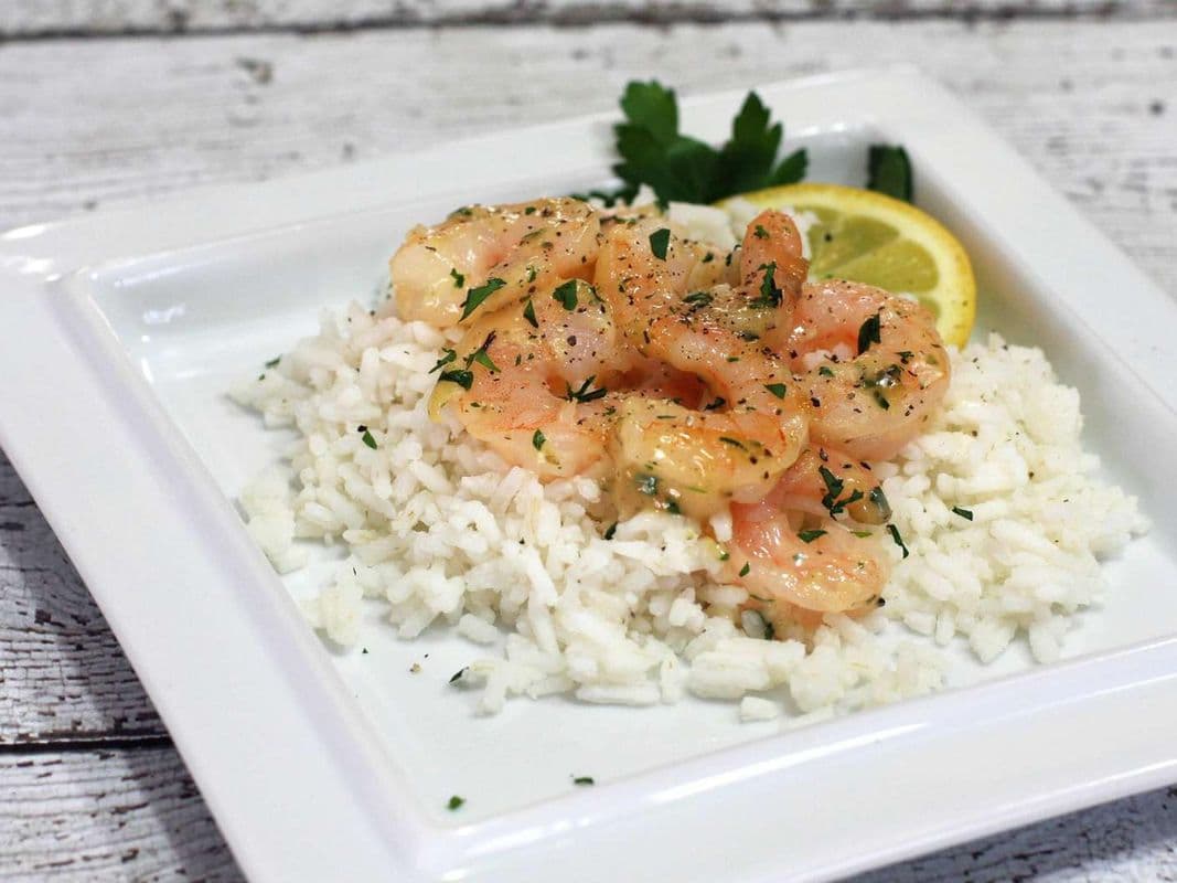Herbal Garlic Butter Shrimp Meals