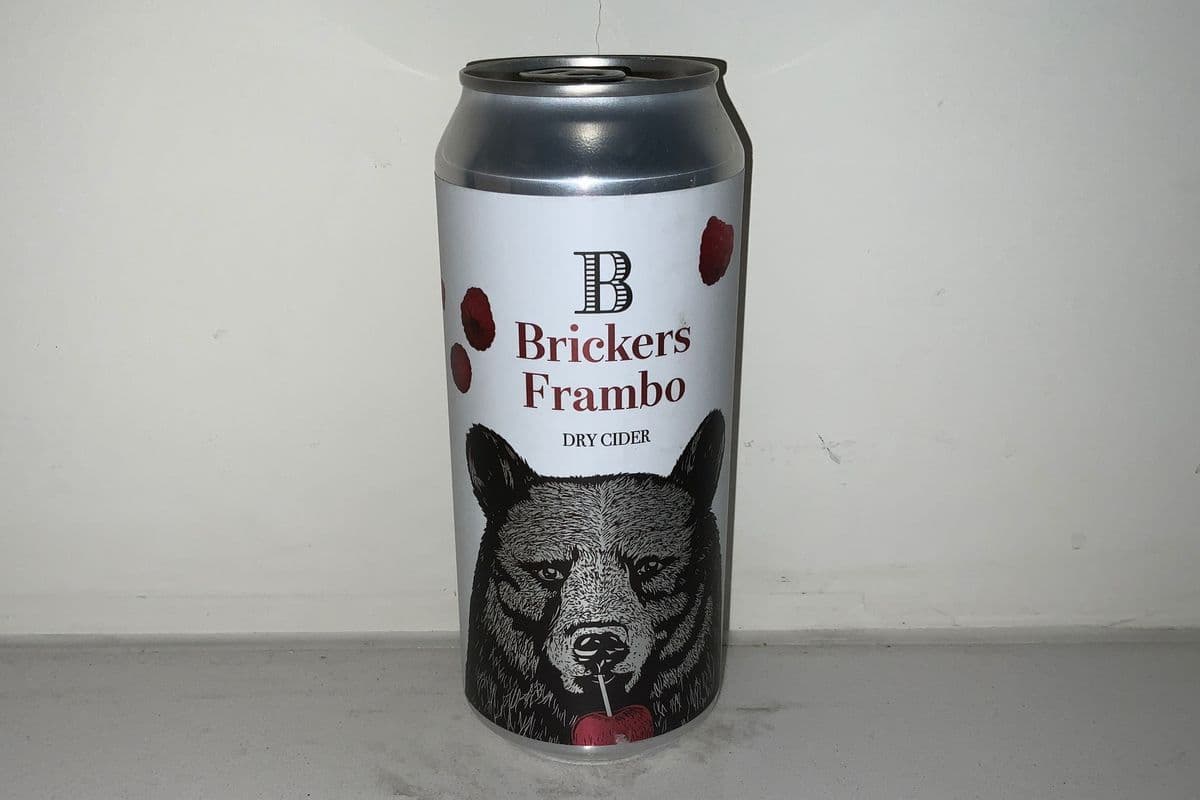 BRICKERS - FRAMBO DRY CIDER (1 x 473ml)